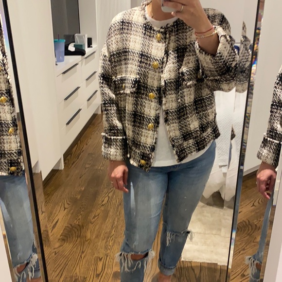 Zara tweed jacket/blazer - Picture 8 of 8